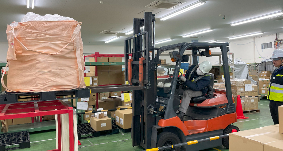 フォークリフト講習の写真