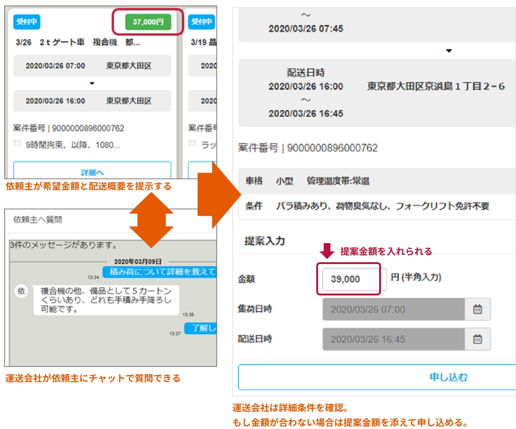 求車求貨サービス「iGOQ」（イゴーク）