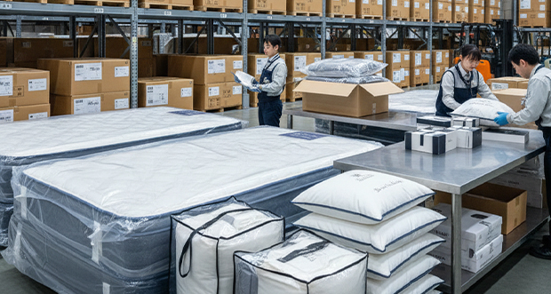 物流事例：寝具メーカーC社様