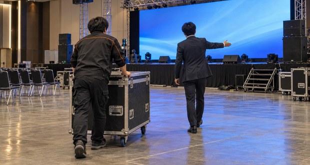 事例:イベント用機材の東北〜中部往復輸送