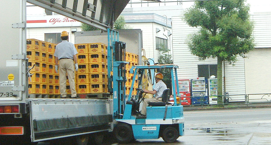 サプライチェーンフロー別輸送事例